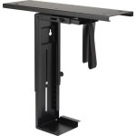 Speaka professional support pour pc sous la table vertical sp - 6353552 noir poids max. admissible=10 ...
