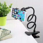 Support de pince gps pour tablette et tlphone portable universelle  bras long - noir