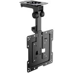 Support de plafond pivotant aisens ct43s - 187 pour moniteur / tv 19 - 43 pouces noir