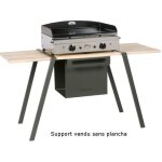 Support plancha forge adour - spi t 600 - gaz - sur chariot - iberica 600 - taupe Support plancha forge adour - spi t 600 - gaz - sur chariot - iberica 600 - taupe