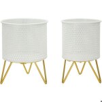 Support  plantes en mtal gaspy (lot de 2)