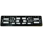 Support de plaque - euro clip - noir Support de plaque - euro clip - noir