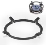 Support de pole  wok - universel - fonte antidrapante - 16 cm - compatible gaz - robuste