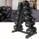 Support pour poids halt�re � 6 niveaux max 200 kg - rack de rangement pour entra�nement musculation fitness ...
