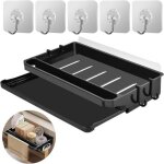 Support porte eponge evier cuisine crochet adhesif mural rangement range organiseur liquide vaisselle ... Support porte eponge evier cuisine crochet adhesif mural rangement range organiseur liquide vaisselle ...