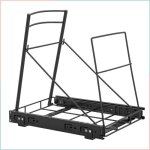 Support de poubelle extractible en fer support de poubelle coulissant sur rail silencieux r�glable pour ...