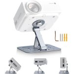 Support de projecteur rotatif - zgeer - tr�pied rotatif � 180� - vis de 6 mm - multi - angle - argent� ...