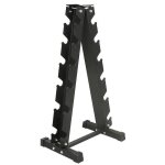 Support de rangement pour haltres - rack a exercice - noir - capacit de charge maximale 200 kg