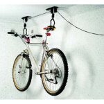 Support de rangement porte velo par suspentes a?