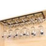 Support rangement pour verres � pied 6 fentes(12 - 18 verres) support suspension porte - verre en mat�riau ...