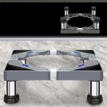 Support r�glable pour r�frig�rateur - kcvv - universel - 40 - 60 cm - hauteur 13 - 16 cm - acier inoxydable ...