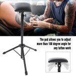 Support repose - bras ajustable pour tatouage avec coussinet en ponge souple