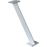 Support de snack zen en aluminium anodis� - nordlinger pro - lot de 2 - alu - gris - 200mm - 35mm