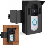 Support de sonnette vid�o antivol sans per�age compatible avec les sonnettes vid�o sans fil ring / blink ...