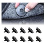 Clip tapis voiture - 10 pi�ces - antid�rapants - universels - plastique durable