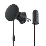 Support de tlphone - baseus - cw01 - noir - chargeur usb - c 15w - installation grille de ventilation ...