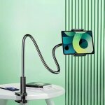 Support pour t�l�phone et tablette - rotation 360� - long bras flexible - r�glable