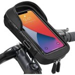 Support t�l�phone v�lo �tanche avec rotation 360� - noir - pour smartphone 7 - accessoire pour v�lo