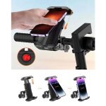 Support t�l�phone v�lo moto trotinette - universel antichute installation rapide rotation 360�