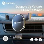Support t�l�phone voiture support de gravit� de voiture - rotation 360� universel pour smartphone � grille ...