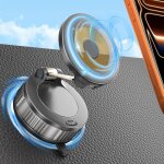 Support telephone voiture magnetique pliable 360� rotation mag - safe support t�l�phone voiture ventouse ...