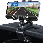 Support de t�l�phone voiture rotation � 360 degr�s pour tableau de bord compatible avec gps et les t�l�phones ...
