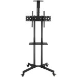 Support de t�l�vision mobile avec roulettes pour �crans de 32 � 70 pouces adapt� aux salons et aux salles ...