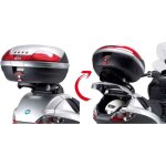 Support top case givi monokey - piaggio mp3 - sr134 - noir Support top case givi monokey - piaggio mp3 - sr134 - noir