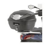 Support top case scooter - givi - monolock - piaggio medley 125 - 150 - noir - taille unique