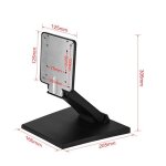 Support tv pour écran plat 10 - 24 pouces - table top tv stand - noir - vesa 75x75 mm 100x100 mm Support tv pour écran plat 10 - 24 pouces - table top tv stand - noir - vesa 75x75 mm 100x100 mm