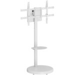 Support tv - ewent - ew1550 - 218 m (86) - inclinable - sur roulettes - blanc Support tv - ewent - ew1550 - 218 m (86) - inclinable - sur roulettes - blanc