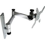 Support tv mural - pour camping - car camping car - pivotant inclinable extensible - pour 13 - 32 pouces ...