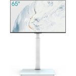 Support tv sur pied - trahoo - 32 - 70 pouces - pivotant 60� - inclinaison 12� - hauteur r�glable 1095 ...