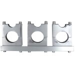 Support universel 3 lnb aluminium 23 / 40mm fixation antenne satellite tête parabole Support universel 3 lnb aluminium 23 / 40mm fixation antenne satellite tête parabole