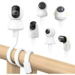 Support universel babyphone et cam�ra fixation filet�e 1 / 4 - flexible pliable sans per�age - accessoire ...