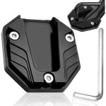 Support universel bquille moto largissement pied plaque de bquille pied de bquille latrale agrandir ...