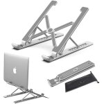 Support ventil� ordinateur portable support pc portable aluminium laptop stand r�glable accessoire pour ...