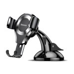 Support de voiture - baseus - osculum - mchoires automatiques - rotation 360 - noir