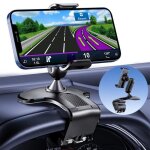 Support de voiture pour tlphone rotation 360 ventouse tableau bord iphone samsung smartphone fixation ...