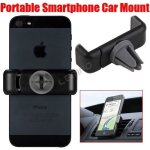 Support voiture universel grille daeration noir - samsung galaxy iphone wiko huawei . . . .