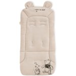 Sur assise pour poussette - hauck - coton - fentes pour harnais 5 points - winnie lourson beige