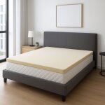 Sur - matelas 180x200 cm en mousse  mmoire de forme 5 cm dpaisseur - densit 55 kg / m3 - surmatelas ...