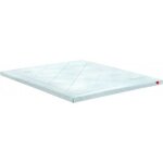 Sur matelas - epeda - actif mmo - 160x200cm - mousse  mmoire de forme - doux et enveloppant