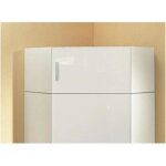 Sur meuble armoire dressing dangle malta laqu blanc cass 80 x 80 cm