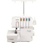 Surjeteuse - brother - 1034dx - enfilage facile - surjet 4 fils - largeur de point 5 - 7mm
