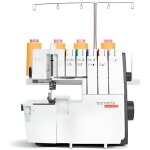 Surjeteuse et recouvreuse bernette funlock 48 - bernette - machine  coudre - blanc