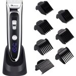 Surker tondeuse cheveux professionnelle tondeuse barbe electrique avec ecran lcd sans fil rechargeable ...