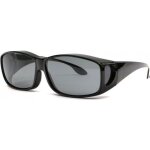 - eye wear - surlunettes de soleil polarisantes noires confort fyxia - noir