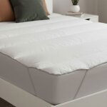 Surmatelas 140x190 moelleux anti - acariens terre de nuit