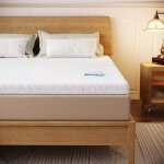 Surmatelas 160 x 200 - m�moire de forme - sur matelas - 6cm epaisseur - housse hypoallerg�nique amovible ...